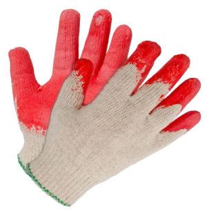 Rękawice RU “WAMPIRKI” czerwone (10par)
