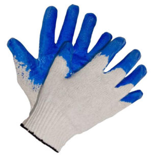 Rękawice RU-XL “WAMPIRKI” niebieskie (10par)