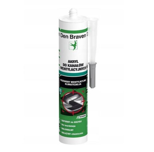 Acryl-Ventilation sealant szary 300ml do kanałów wentylacyjnych