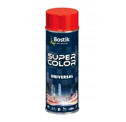 Super Color Lakier uniwersalny RAL 3020 400ml czerwony