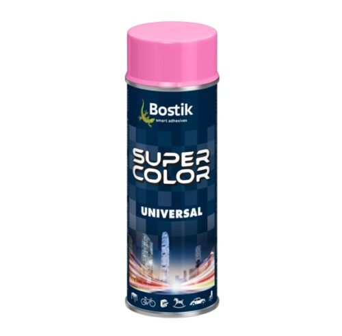 Super Color Lakier uniwersalny RAL 4003 400ml różowy