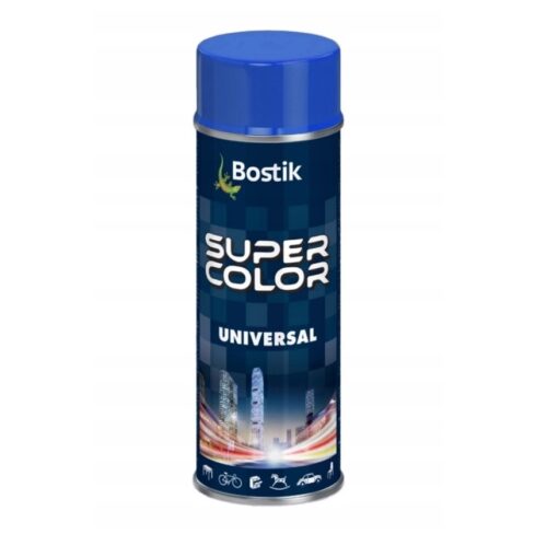 Super Color Lakier uniwersalny RAL 5010 400ml ciemnoniebieski