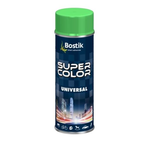 Super Color Lakier uniwersalny RAL 6018 400ml jasnozielony