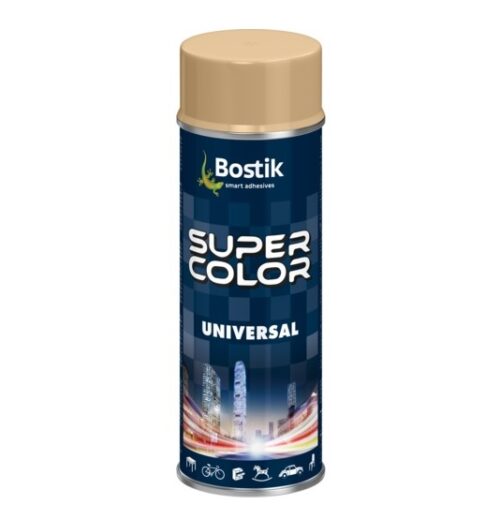 Super Color Lakier uniwersalny RAL 1001 400ml beżowy