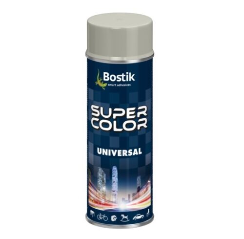 Super Color Lakier uniwersalny RAL 7032 400ml szary kamienny