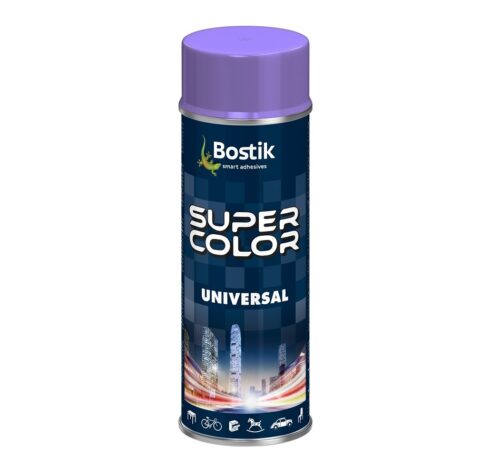 Super Color Lakier uniwersalny RAL 4005 400ml liliowy