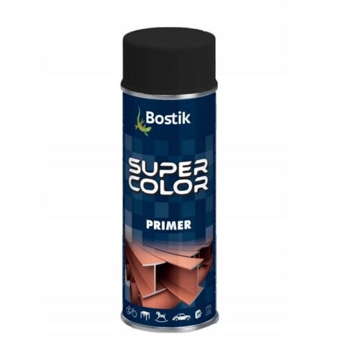 Super Color Lakier PODKŁAD 400ml czarny