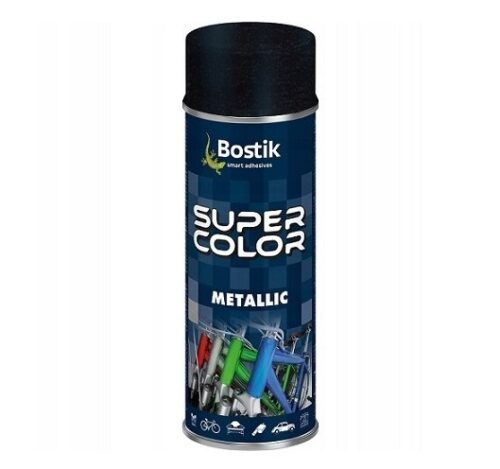 Super Color Lakier METALIK 400ml czarny