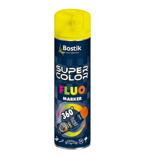 Super Color Lakier FLUORESCENCYJNY 400ml żółty