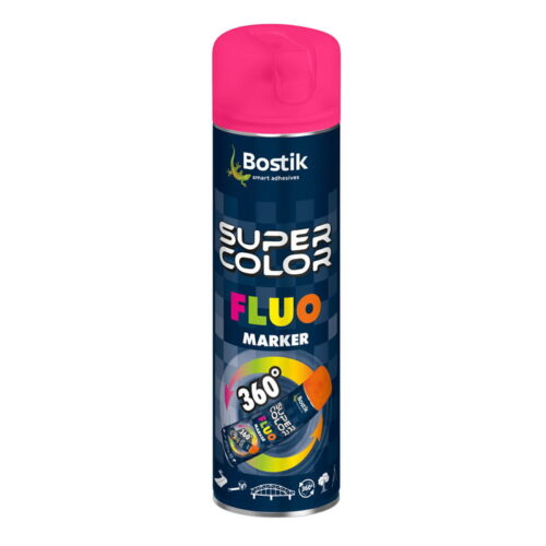 Super Color Fluo Marker 360° 500ml różowy