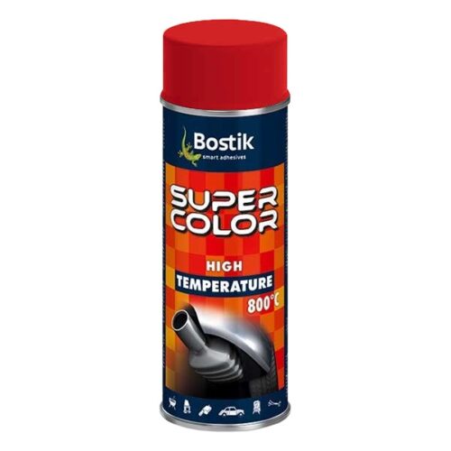 Super Color Lakier WYSOKOTEMP. 400ml czerwony 300°C