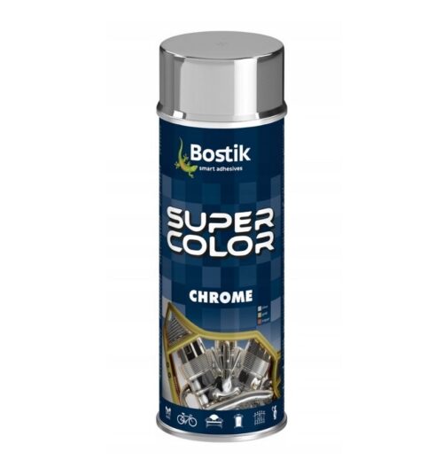 Super Color Lakier CHROM 400ml srebrny