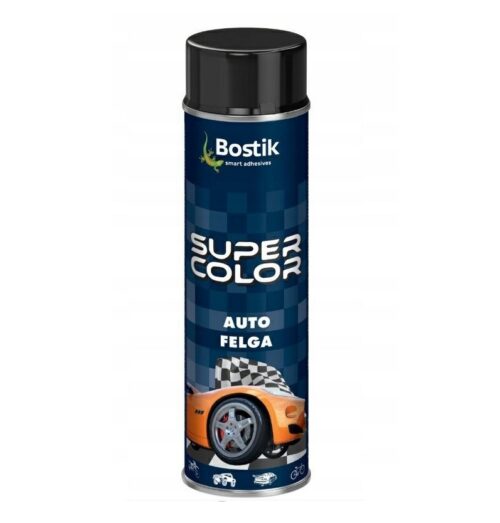Super Color Lakier AUTO FELGA 500ml czarny