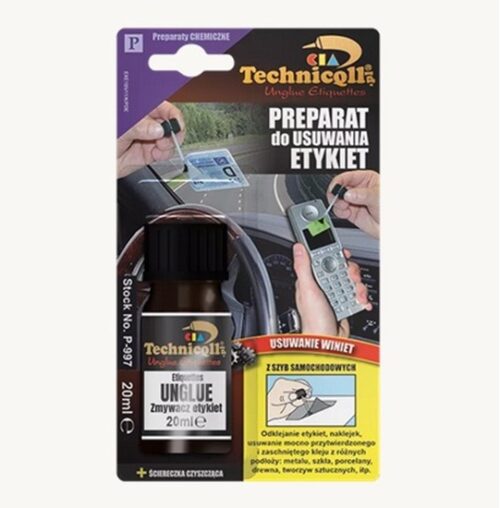 Zmywacz do etykiet 20ml