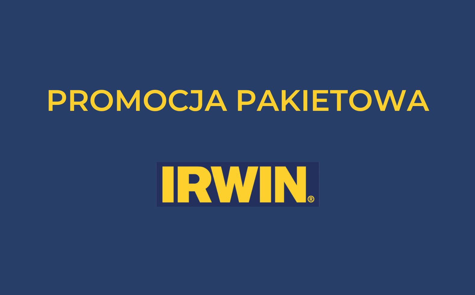 Read more about the article IRWIN – PROMOCJA PAKIETOWA