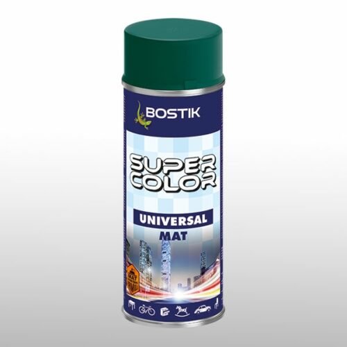 Super Color Lakier uniwersalny RAL 6005 400ml ciemnozielony MAT