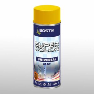 Super Color Lakier uniwersalny RAL 1023 400ml żółty MAT