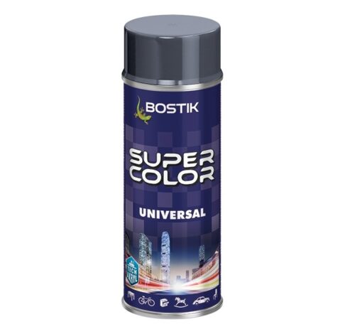 Super Color Lakier uniwersalny RAL 7024 400ml grafitowy
