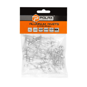 Nity aluminiowe 4,0x6mm 50szt.