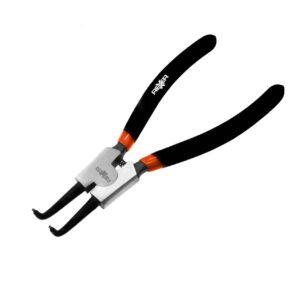 Szczypce do pierścieni zewnętrzne, wygięte 180mm