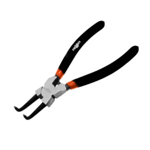Szczypce do pierścieni wewnętrzne, wygięte 180mm